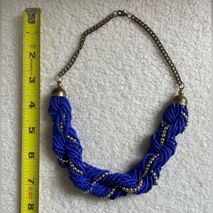 beaded statement necklace